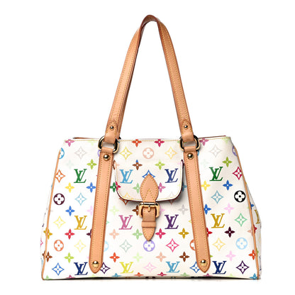 Louis Vuitton Monogram Multicolor Aurelia MM White 1 of 11