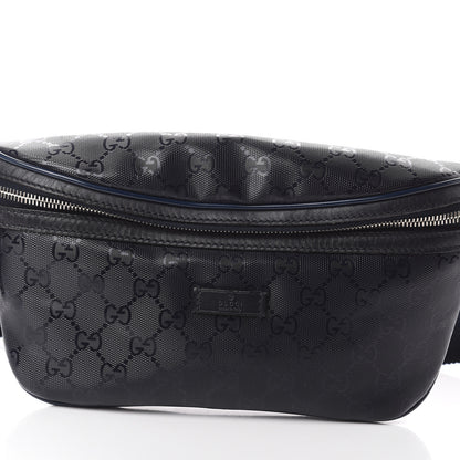 Gucci Imprime Monogram Belt Bag Navy 6 of 8