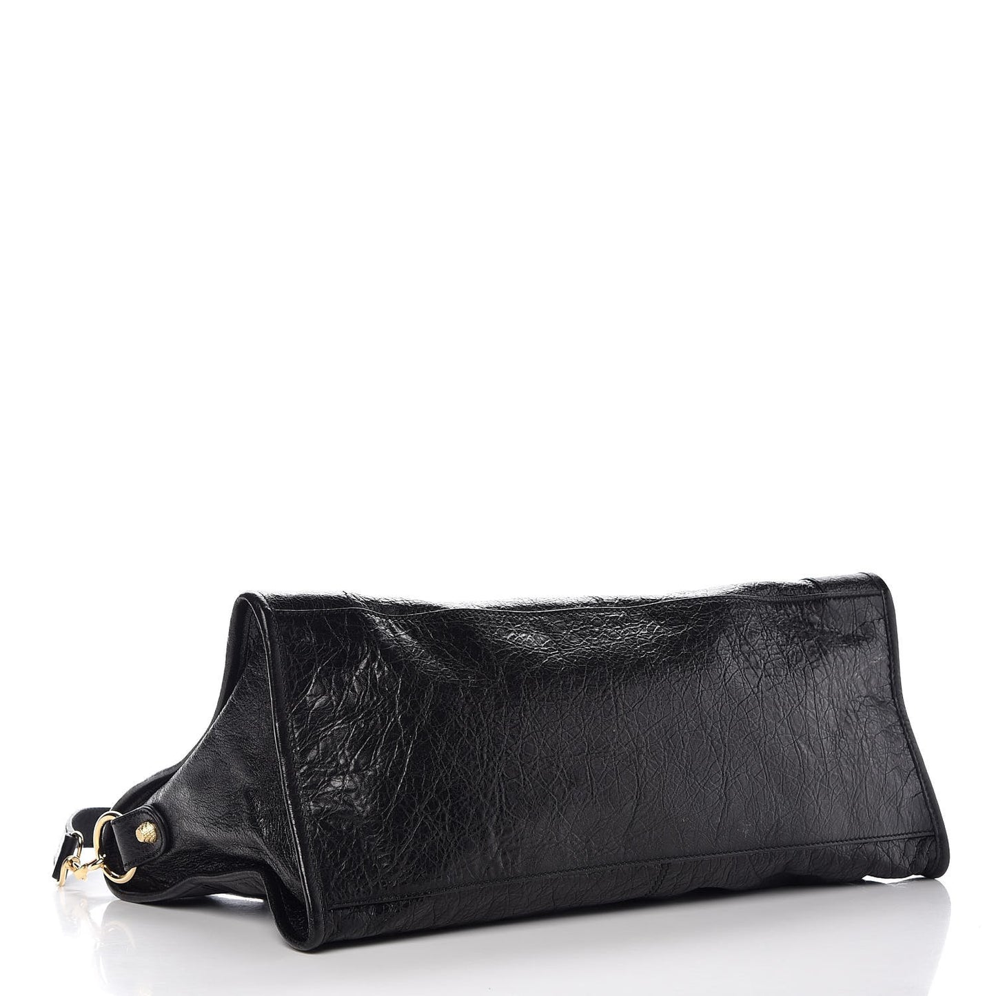 Agneau Giant 12 Gold Hardware Part Time Black