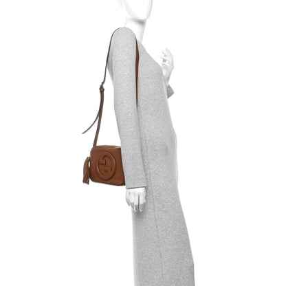 Gucci Sakai Be Green Calfskin Diagonal Stitched Small Blondie Shoulder Bag Cuir 2 of 10