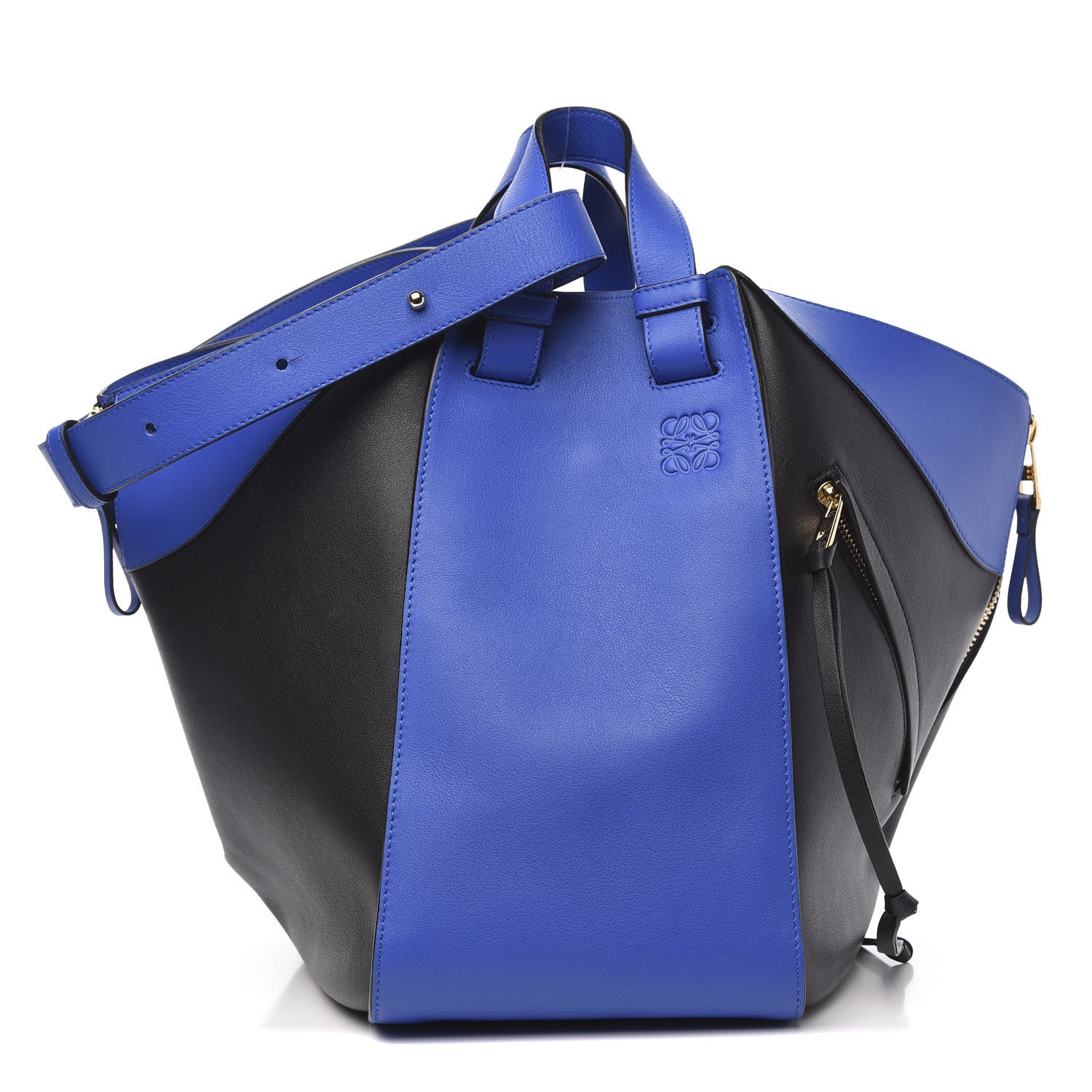 Loewe Calfskin Large Hammock Shoulder Bag Electric Blue 1 of 9
