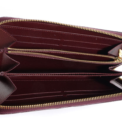 Louis Vuitton Damier Paillettes Zippy Wallet Red 6 of 8