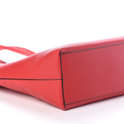 Valentino Garavani Grained Calfskin Rockstud Shoulder Tote Rouge Pur 7 of 8