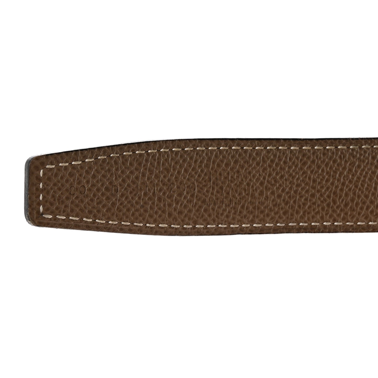 Swift Epsom 24mm Belt Strap 80 32 Black Etoupe