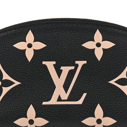 Louis Vuitton Empreinte Monogram Giant Cosmetic Pouch Black Beige 7 of 9