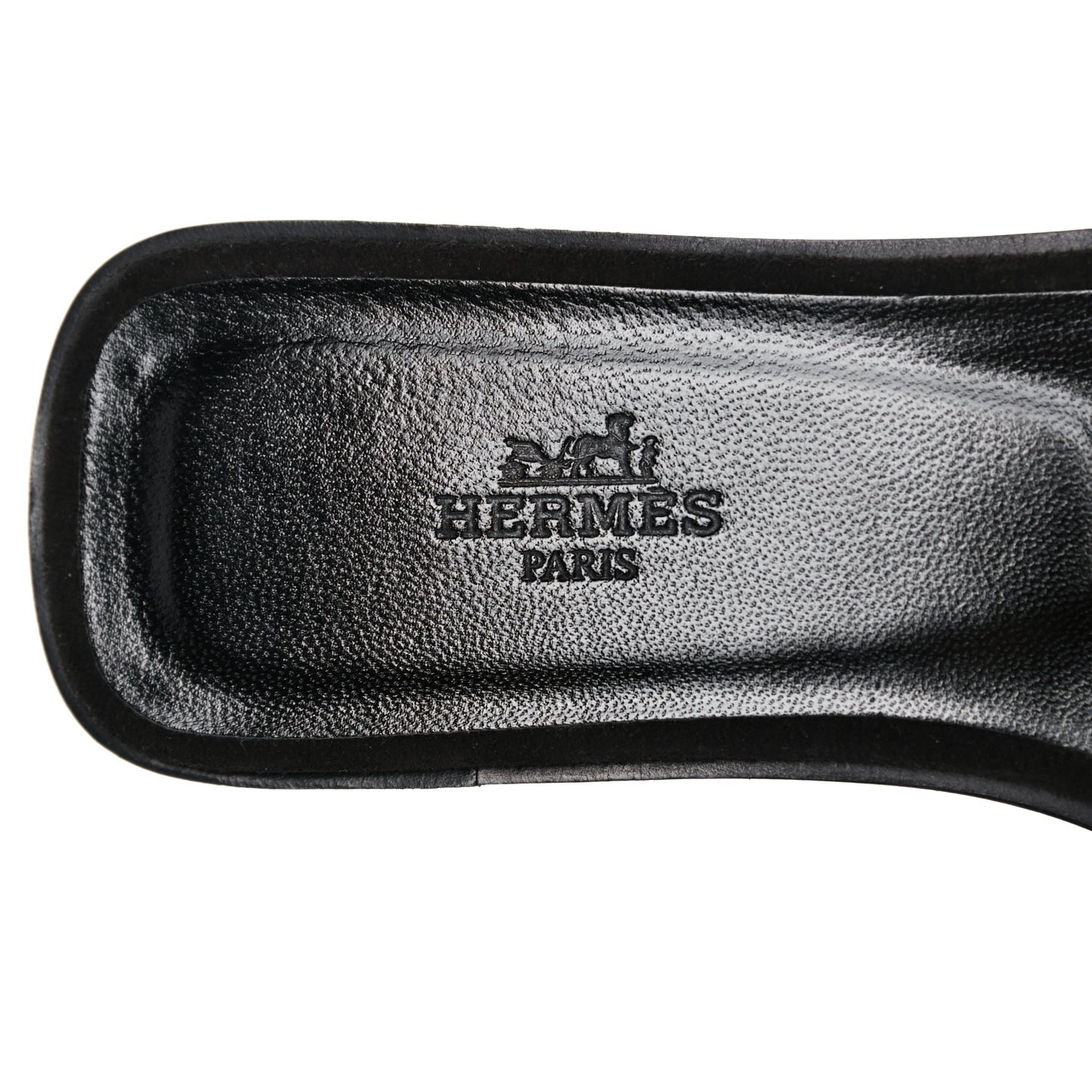 Mink Fur Oran Sandals 37 Black