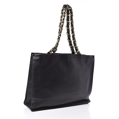 Chanel Lambskin CC Shoulder Bag Black 3 of 13