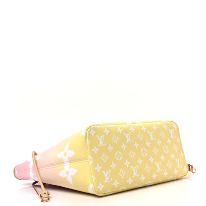 Louis Vuitton Monogram Giant By The Pool Neverfull MM Light Pink 4 of 8