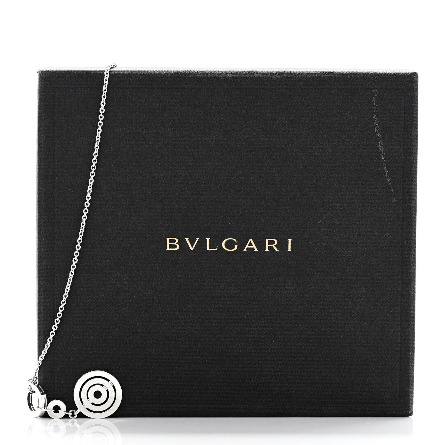 18K White Gold Astrale Cerchi Pendant Necklace