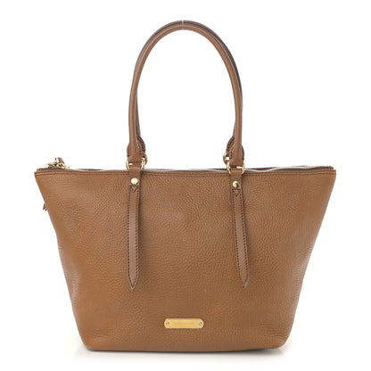 Burberry London Grainy Calfskin Small Salisbury Tote Beige 1 of 13