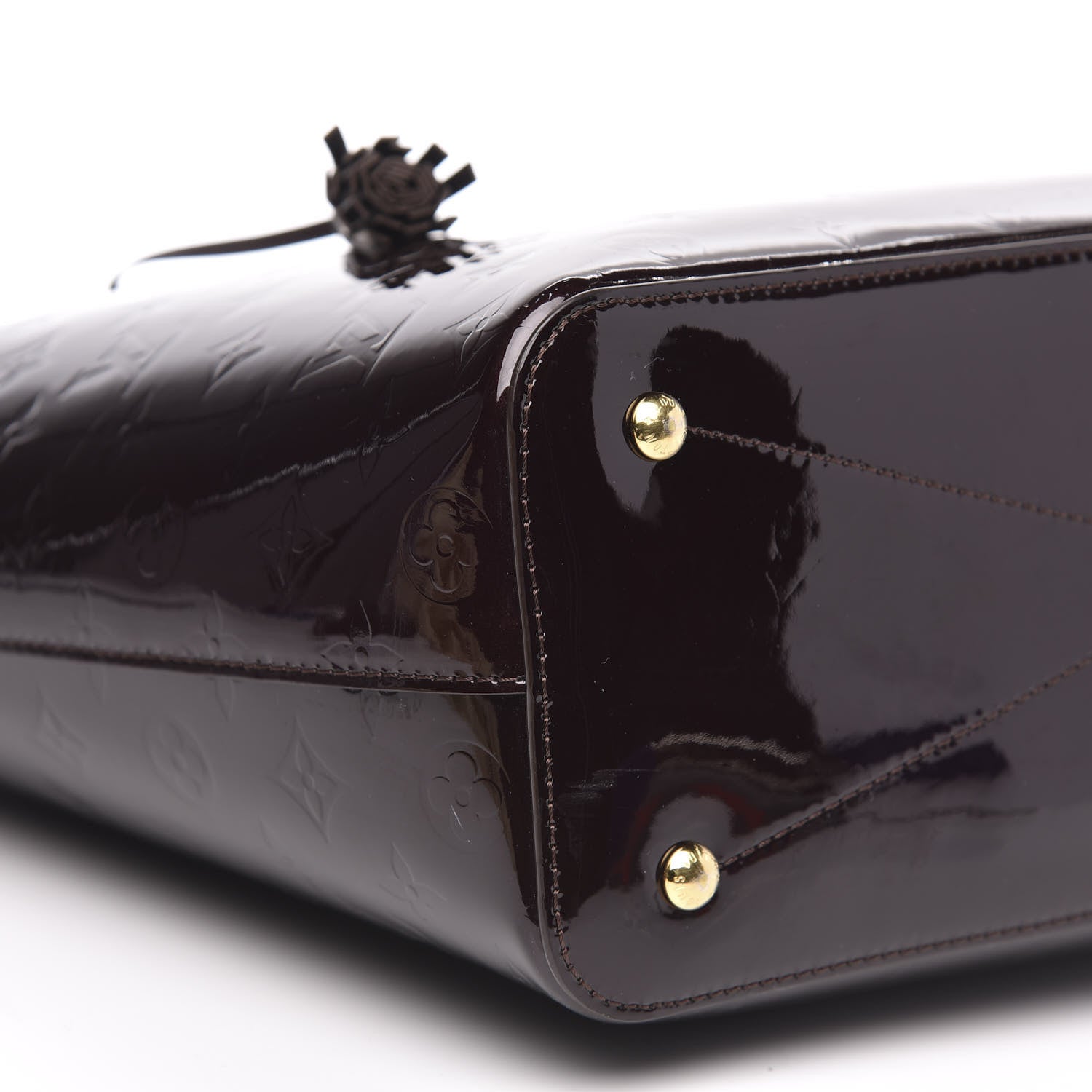 Louis Vuitton Vernis Long Beach MM Amarante 8 of 10