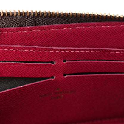 Louis Vuitton Monogram Clemence Wallet Fuchsia 8 of 13