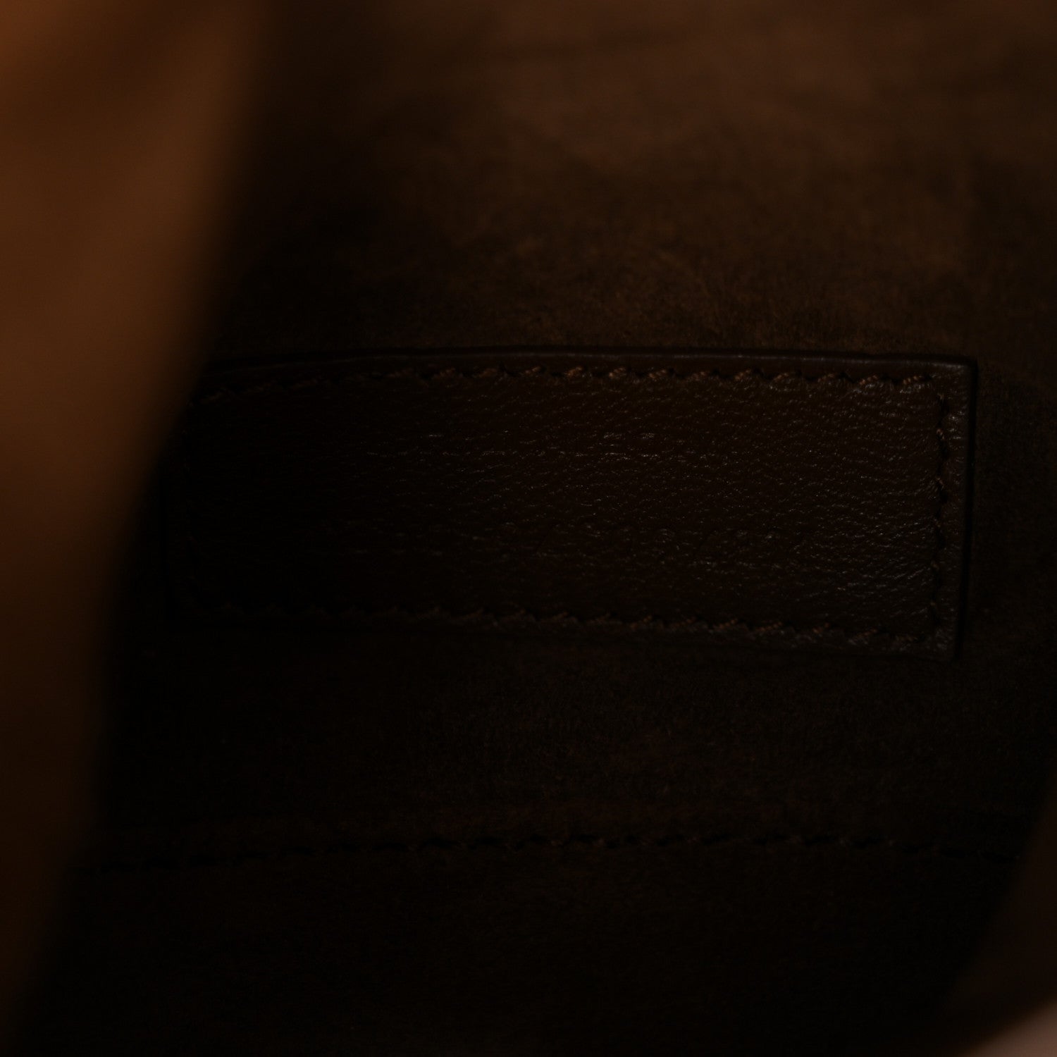Saint Laurent Shearling Suede Mini Le 5 A 7 Vertical Hobo Natural Beige Dark Cigar 7 of 13