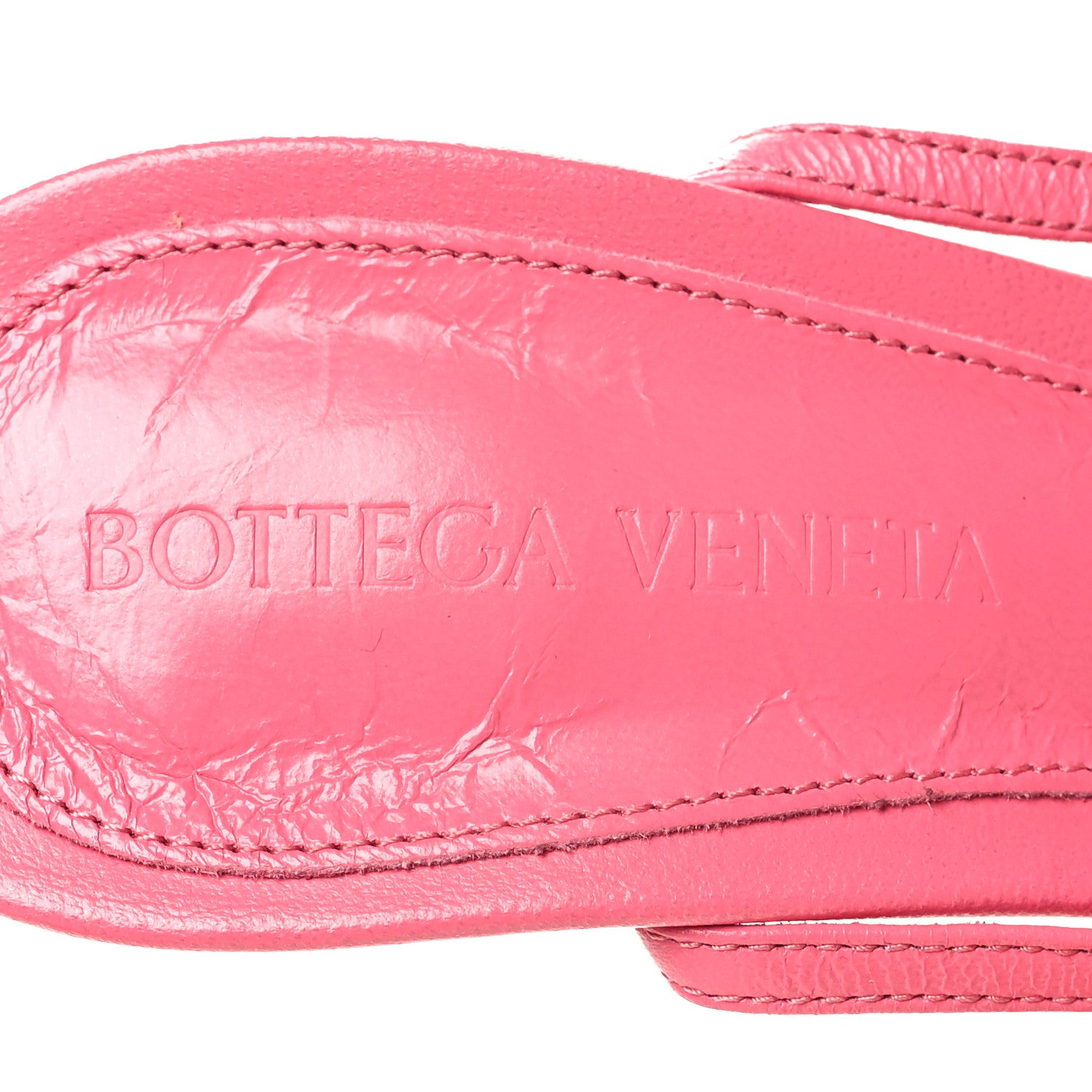 Bottega Veneta Crush Lambskin The Line 90mm Sandals 36 Acid 7 of 7