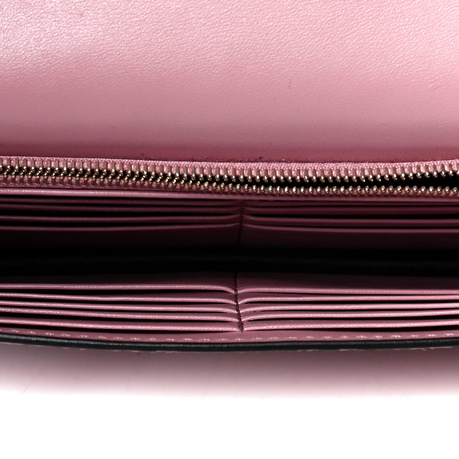 Gucci Guccissima Icon Chain Wallet Carmine Rose 5 of 7