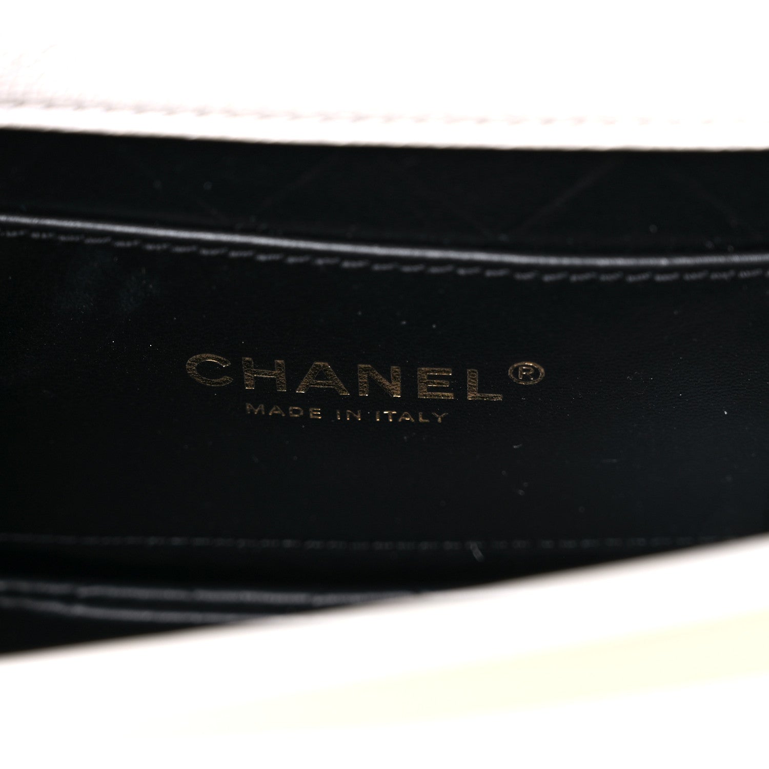 Chanel Caviar Quilted Moon Messenger White 6 of 10