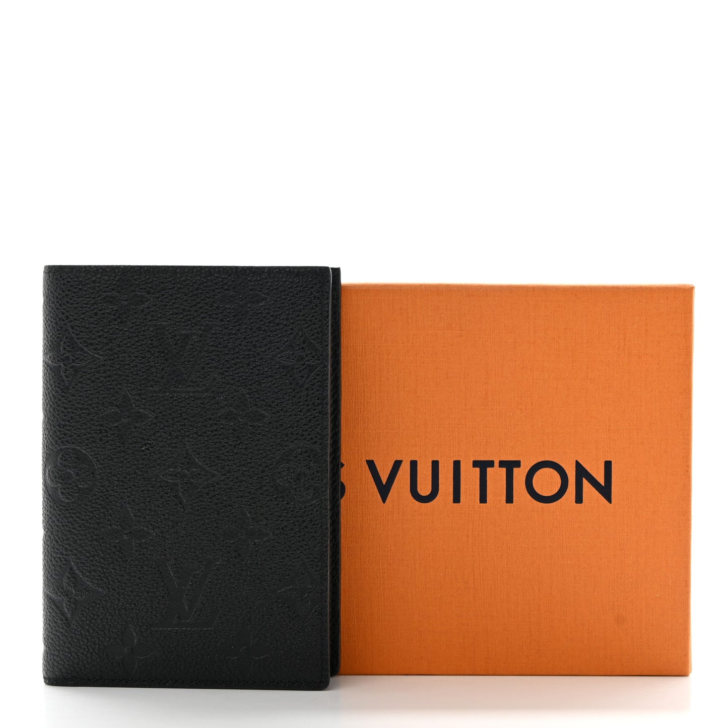 Empreinte Monogram Passport Cover Black