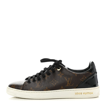 Louis Vuitton Patent Monogram Frontrow Sneakers 36 1 of 9
