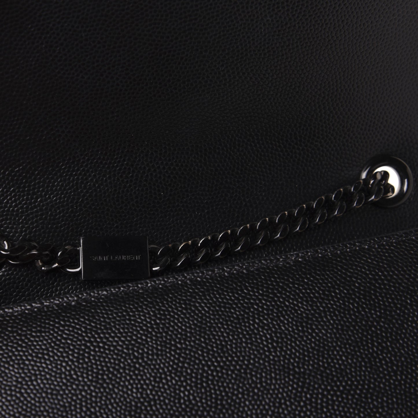 Grain De Poudre Small Monogram Kate Satchel Black