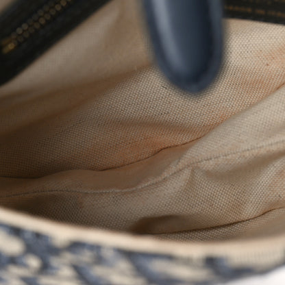Christian Dior Oblique Saddle Bag Blue 12 of 15
