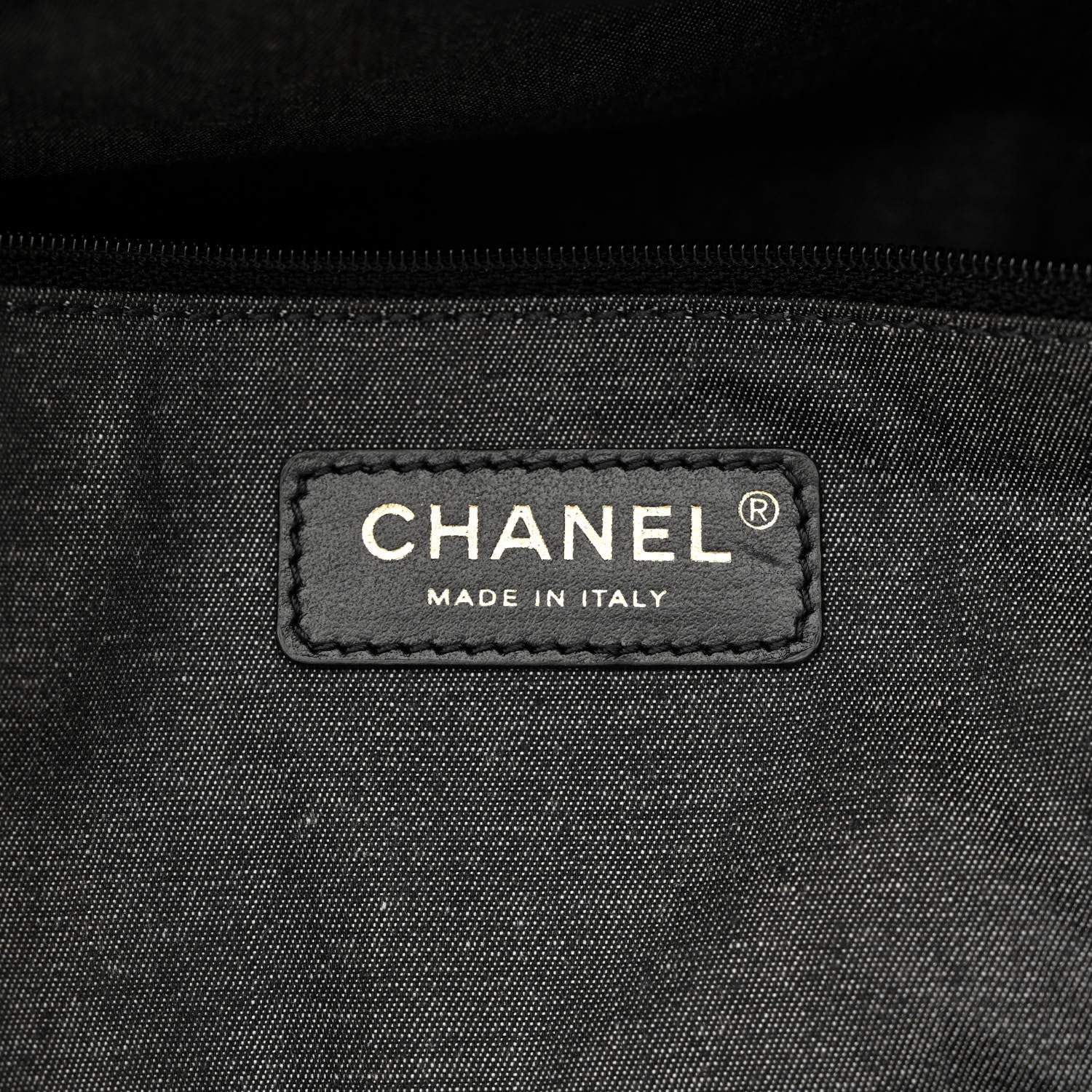 Chanel Straw Raffia Calfskin Chain Medium Deauville Tote Black 6 of 12