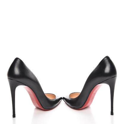 Christian Louboutin Shiny Nappa Pigalle Follies 100 Pumps 37 Black 6 of 17