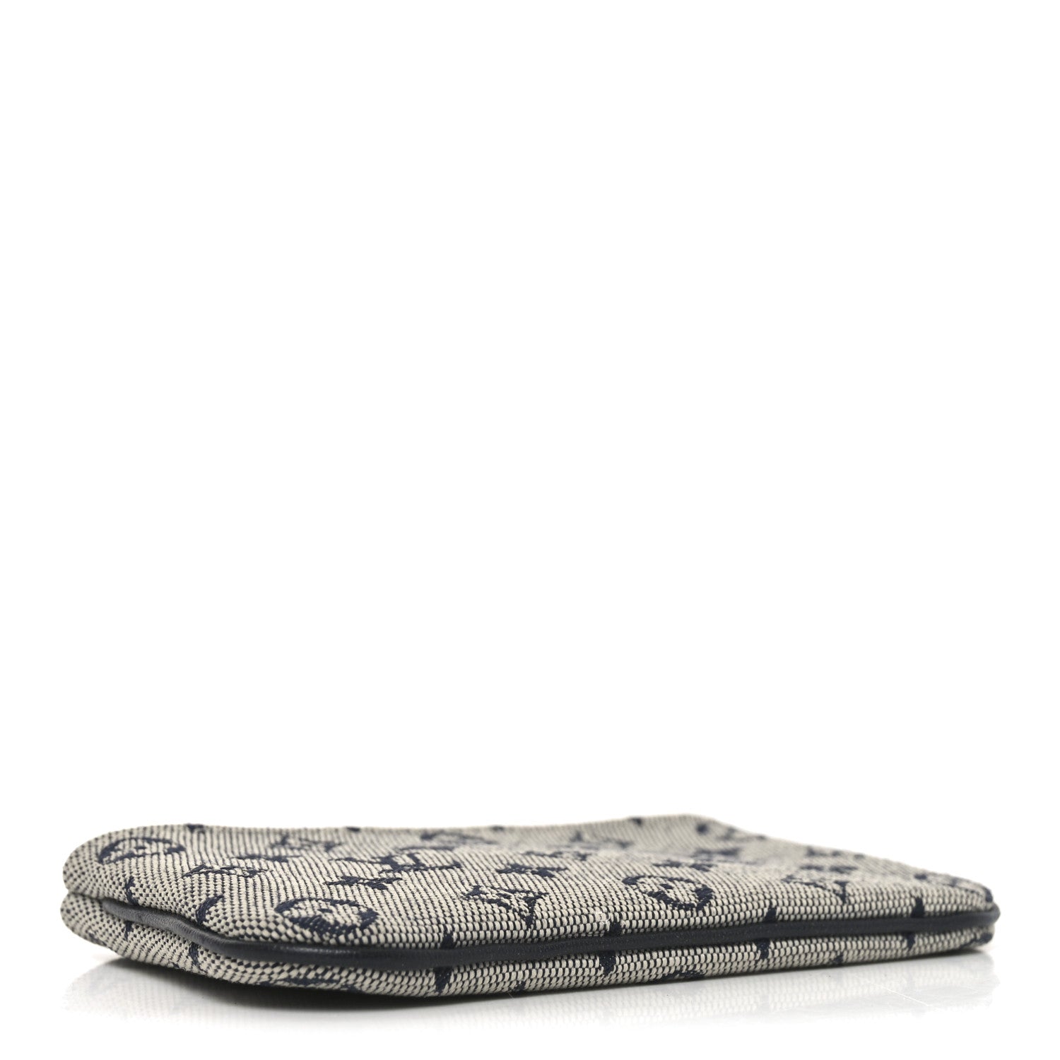 Louis Vuitton Mini Lin Key Pouch Blue 4 of 6
