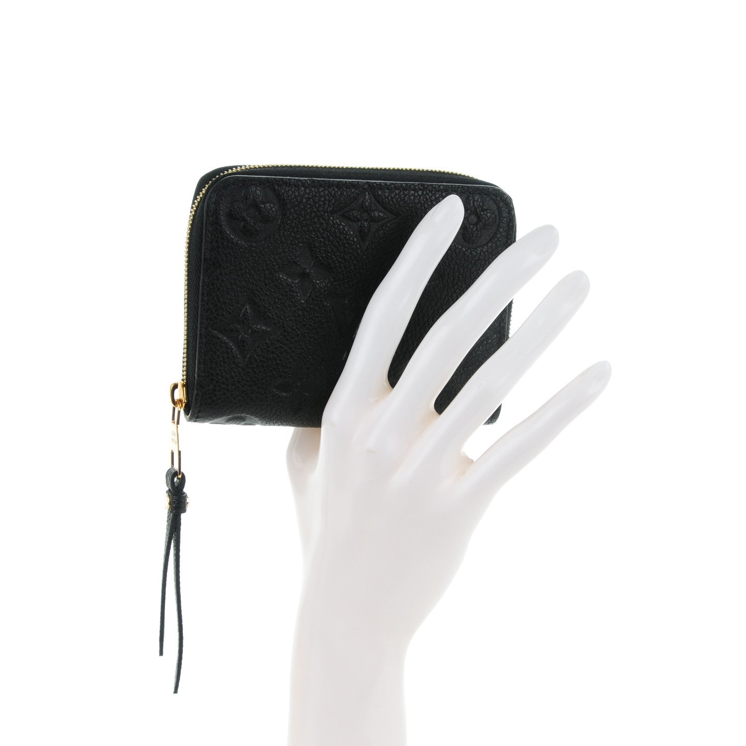 Louis Vuitton Empreinte Zippy Coin Purse Black 2 of 7