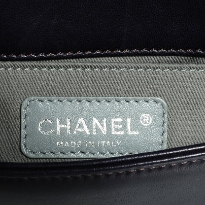 Chanel Velvet Quilted Small Boy Flap Purple 7 of 8