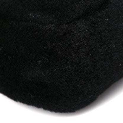 Prada Shearling Mini Re-Edition 2000 Bag Black 7 of 12