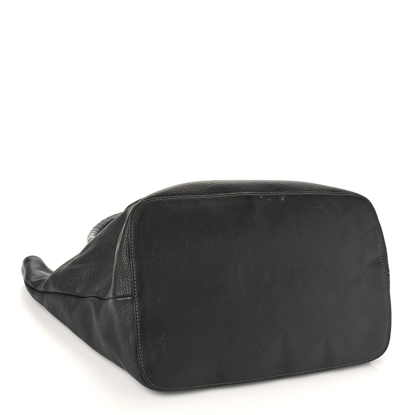 Calfskin Large New Marcie Tote Black