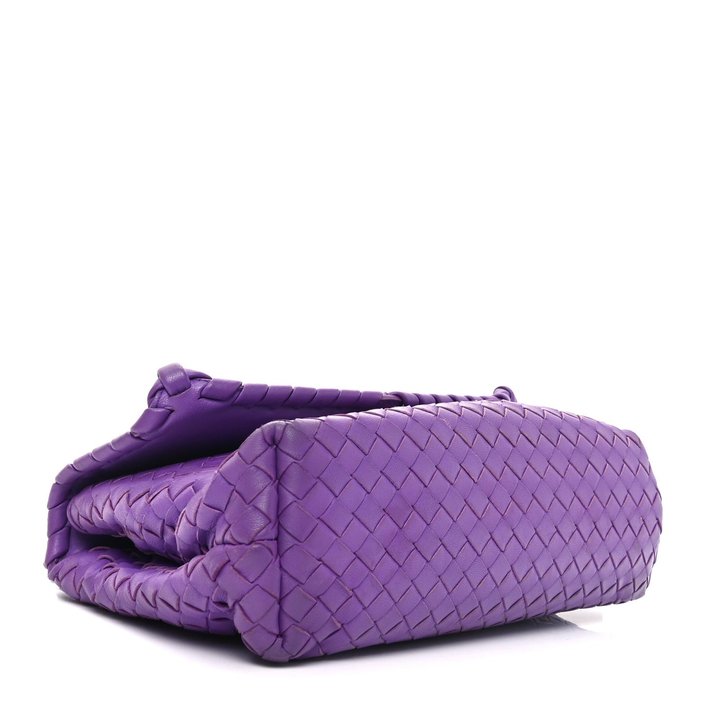 Madras Goatskin Intrecciato Small Shoulder Corot