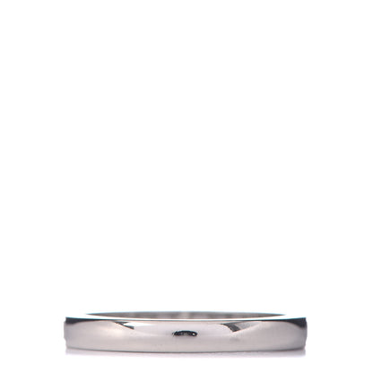 Cartier Platinum Diamond 1895 Wedding Band Ring 50 5.25 3 of 6