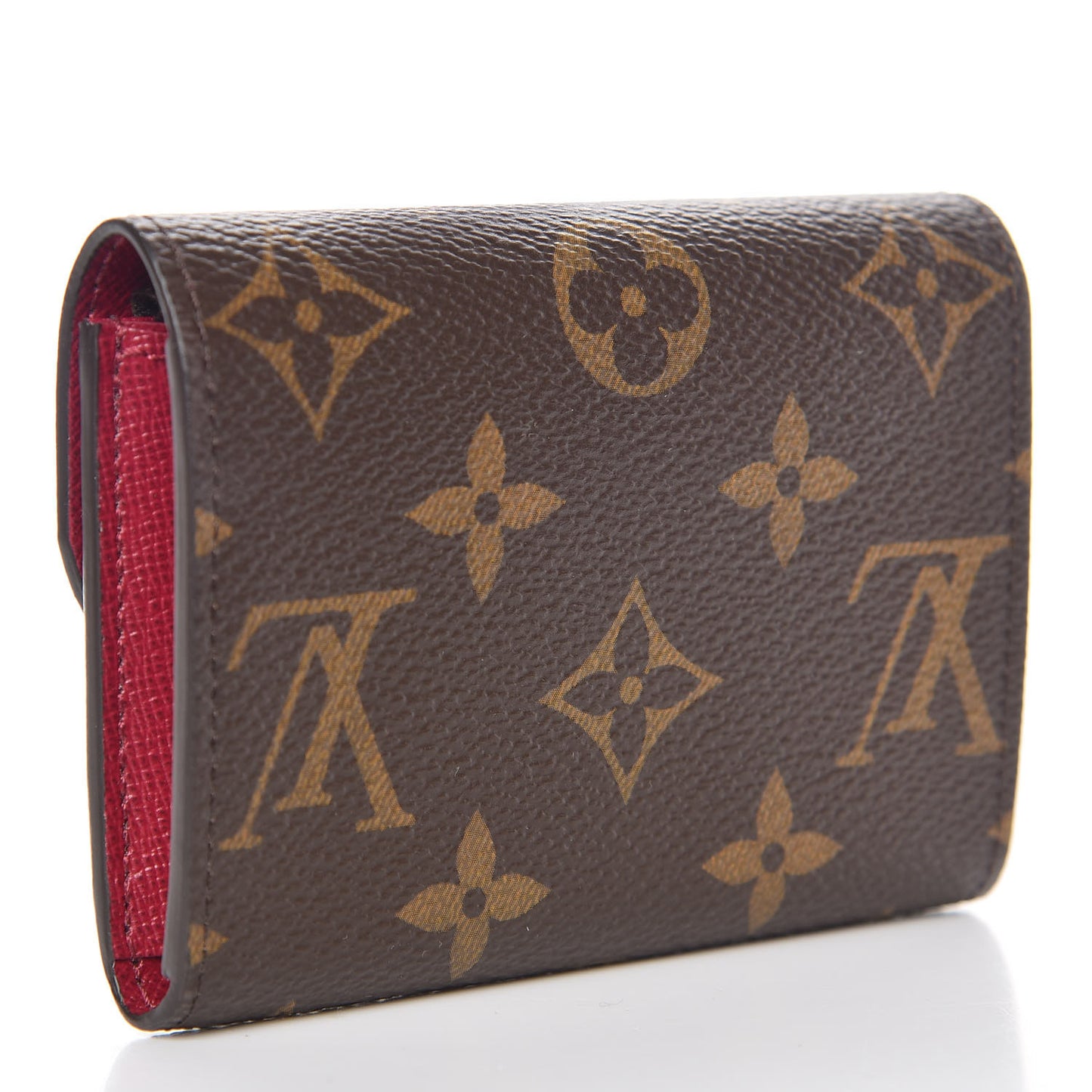 Monogram Rosalie Coin Purse Fuchsia