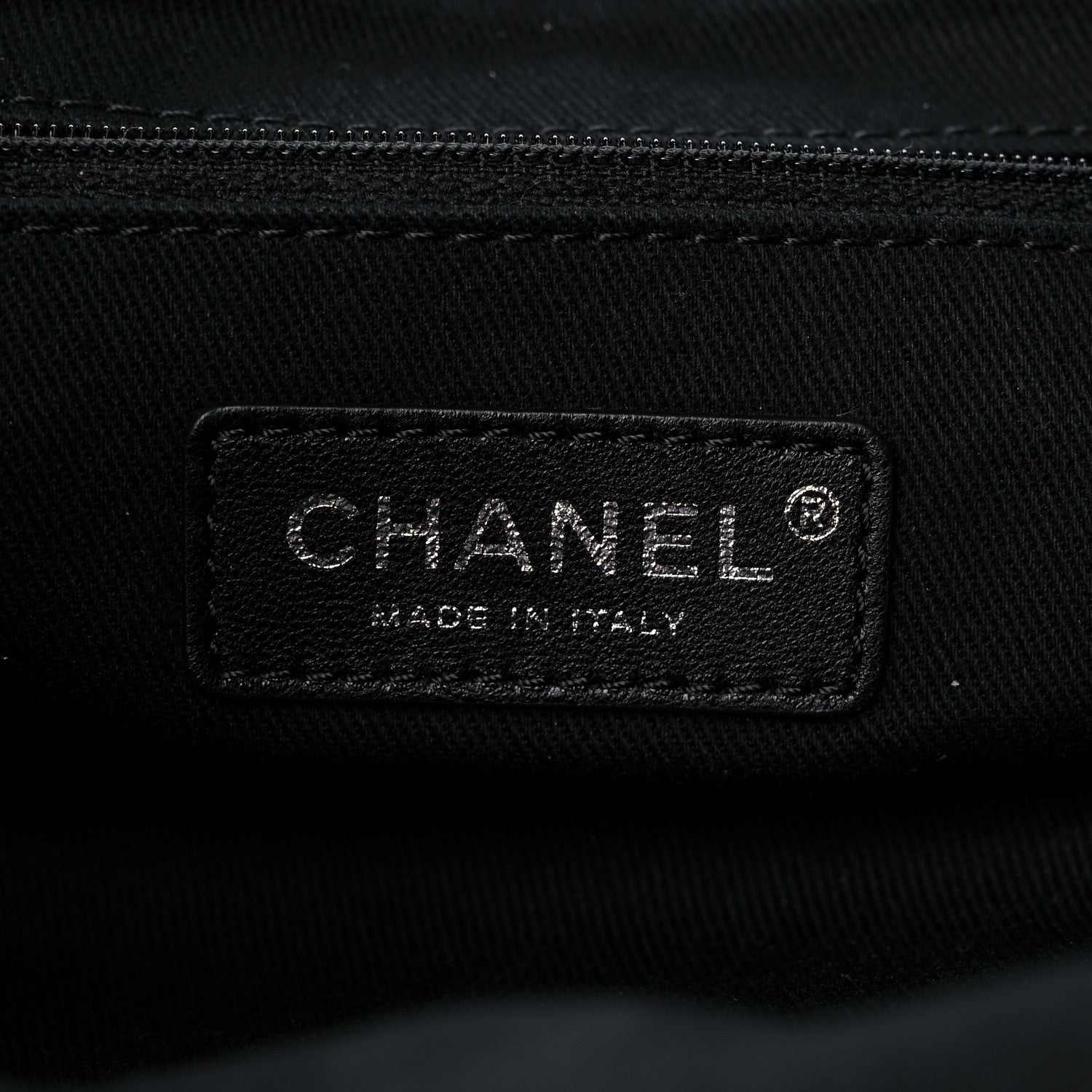 Chanel Grained Calfskin Stitched Braided With Style Backpack Black 6 of 9