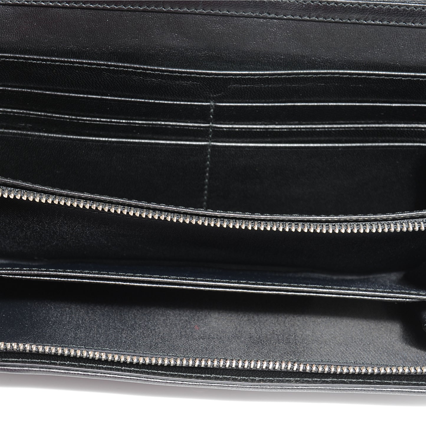 Lambskin Cannage Evening Clutch Black