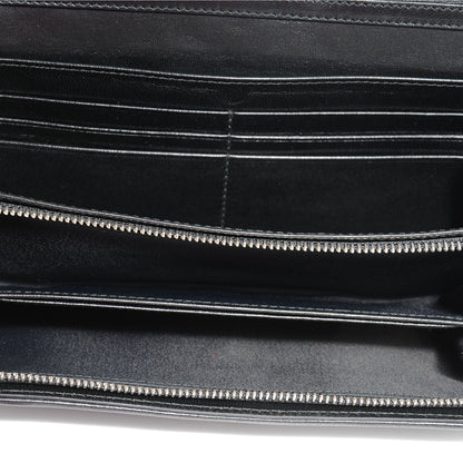 Christian Dior Lambskin Cannage Evening Clutch Black 6 of 8