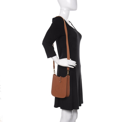 Hermes Taurillon Clemence Evelyne TPM Gold 2 of 11