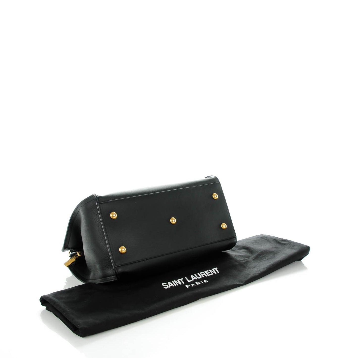 Calfskin Small Classic Y Cabas Black