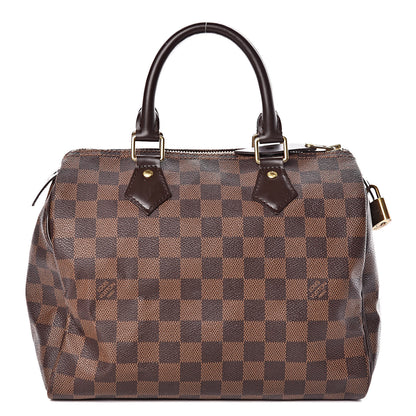 Louis Vuitton Damier Ebene Speedy 25 1 of 12