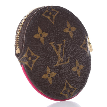 Louis Vuitton Monogram 2018 Christmas Animation Round Coin Purse 3 of 8