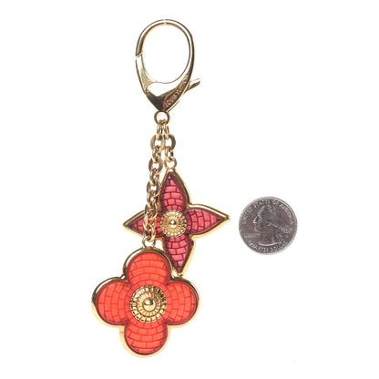 Louis Vuitton Metal Resin Mosaique Bag Charm Red 2 of 2