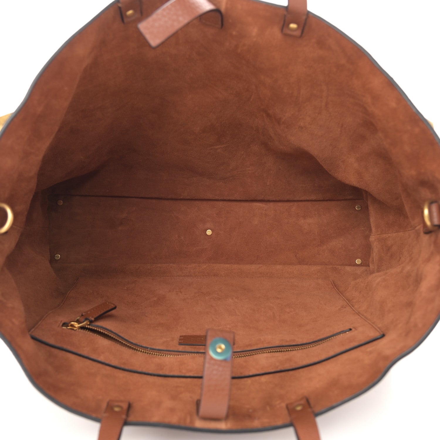 Valentino Garavani Grained Calfskin Large Roman Stud Tote Selleria 5 of 10