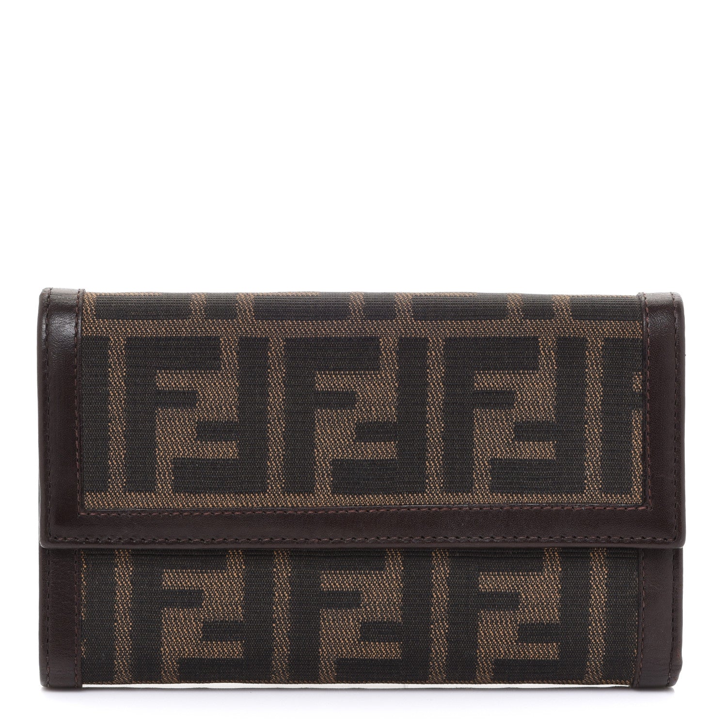 Fendi Zucca Wallet Tobacco 2 of 26
