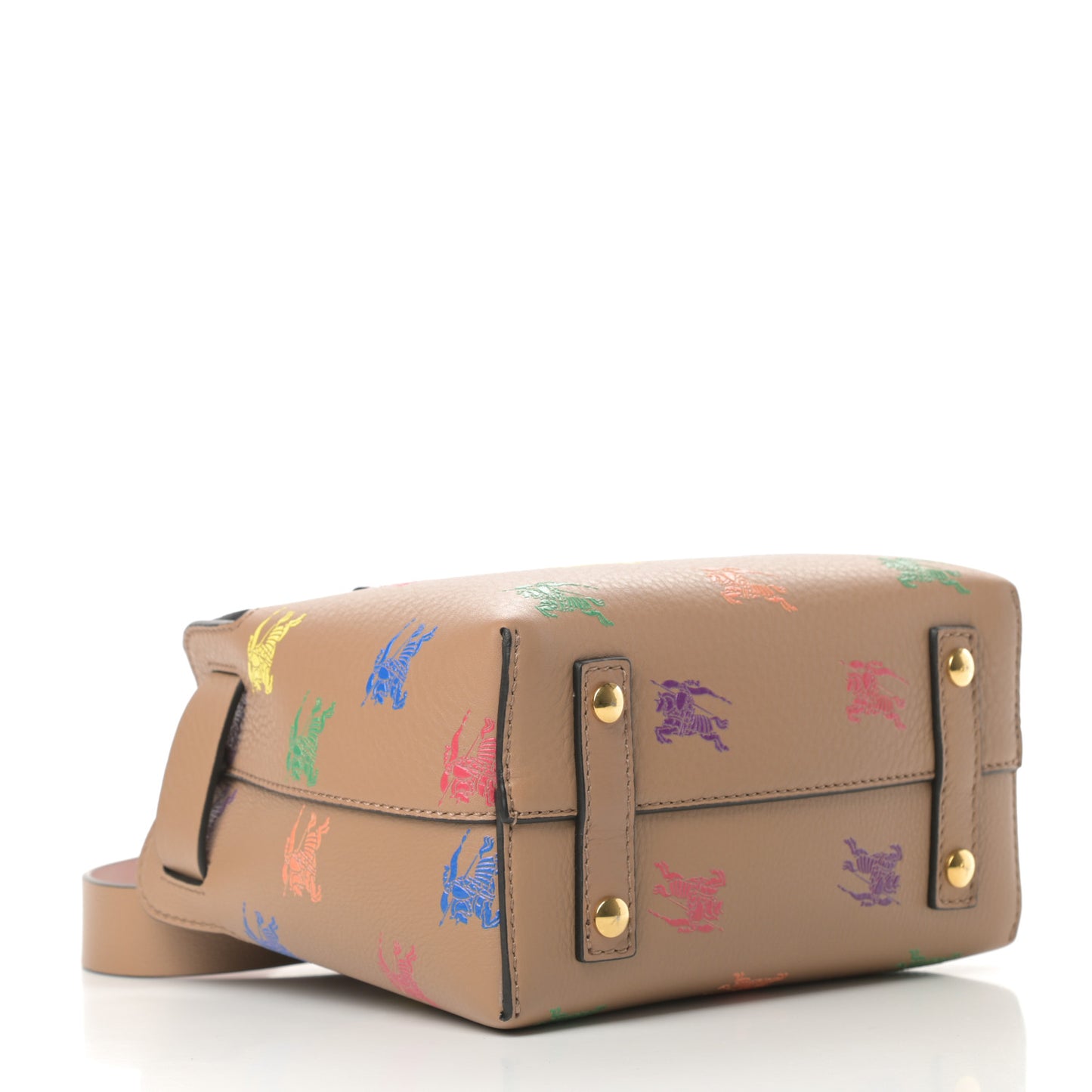 Grained Calfskin EKD Baby Belt Bag Light Camel