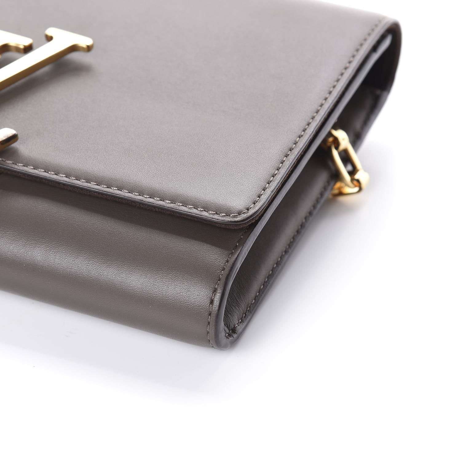 Louis Vuitton Calfskin Chain Louise Granit 8 of 8