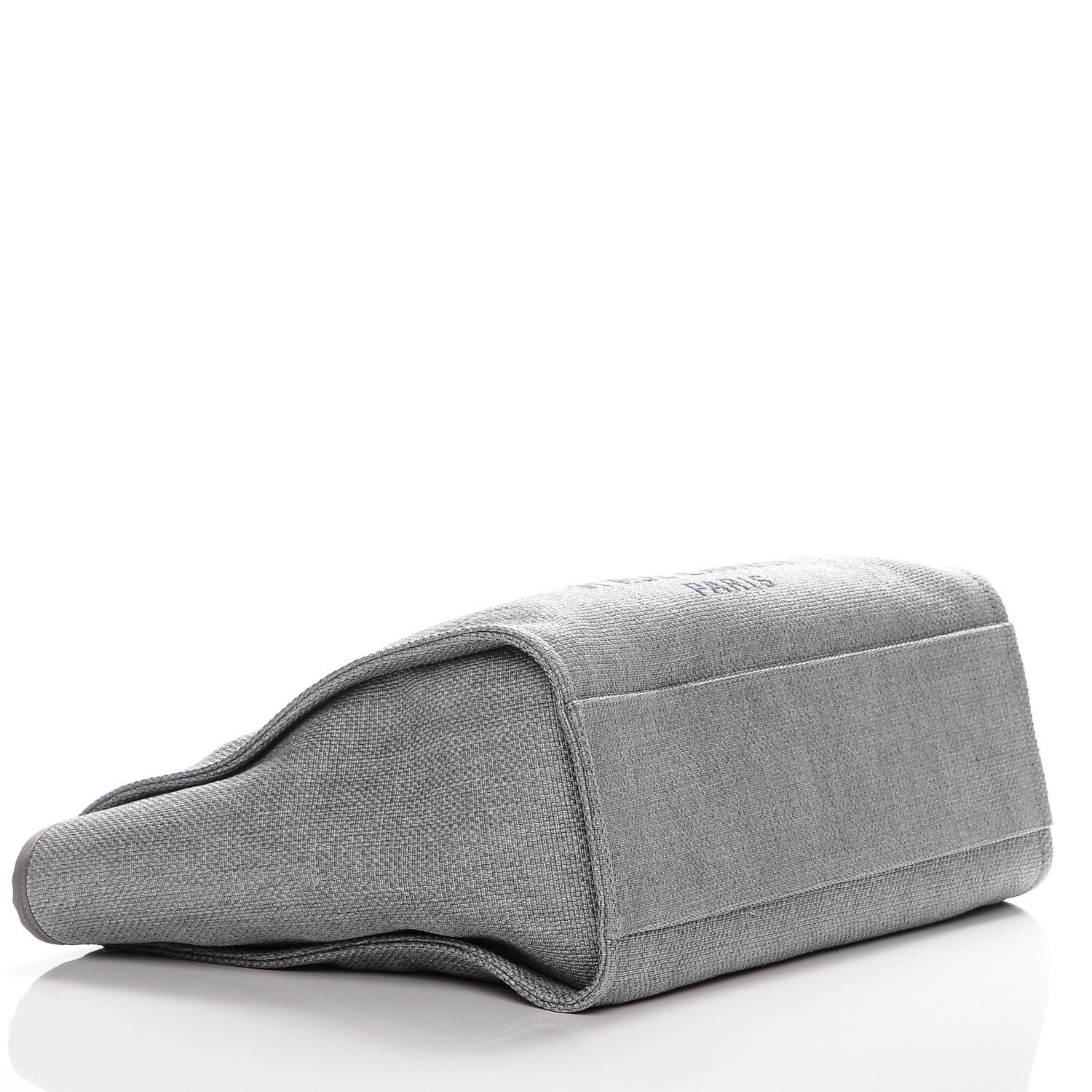 Chanel Canvas Large Deauville Tote Grey 3 of 7