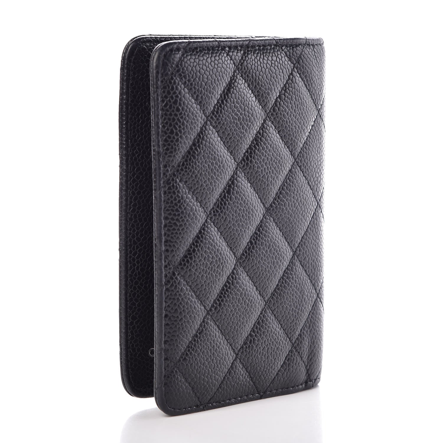 Chanel Caviar Quilted Passport Holder Black 3 of 8