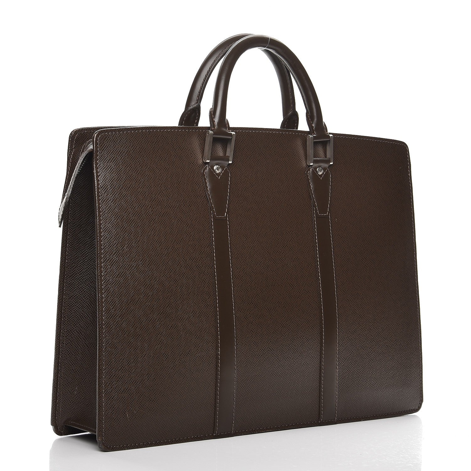 Louis Vuitton Taiga Lozan Briefcase Grizzli 3 of 10