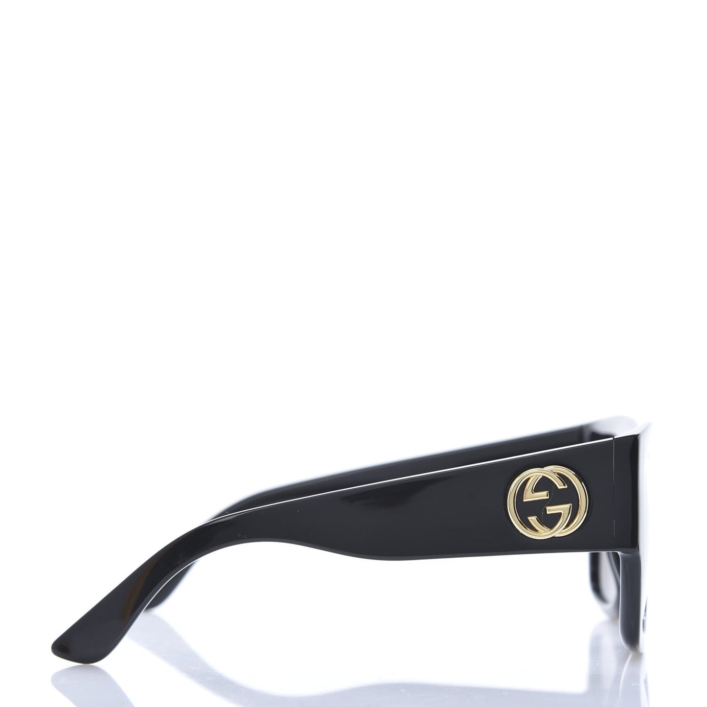 Acetate Square Frame Sunglasses GG 3817/S Black
